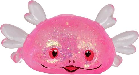 Axolotl Squishy Stress Ball, Soft TPR Slow Rising Squeeze Toy, Cute Axolotl Fidget Toy for Stress Relief, Anxiety Calming Sensory Toy for Kids Adults(Six Corners) in Saudi Arabia