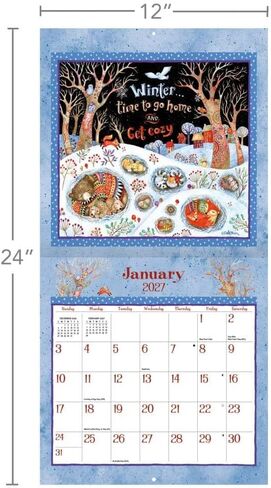 Simply Grateful 2027 Wall Calendar by Debi Hron in Kuwait
