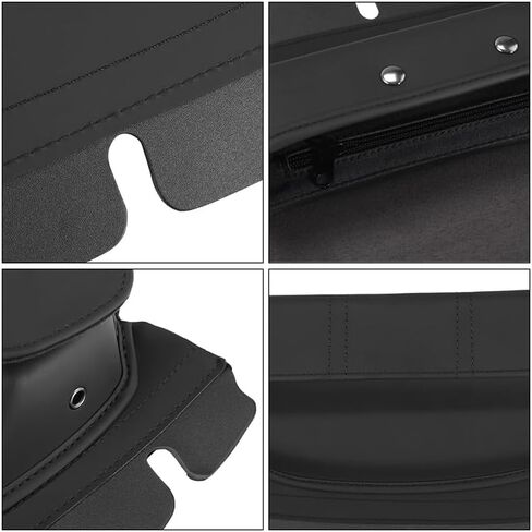 XMTMOTO 3 Pocket Windshield Bag Pouch Fit for Harley Touring Electra Street Glide 2014-2023 in Saudi Arabia