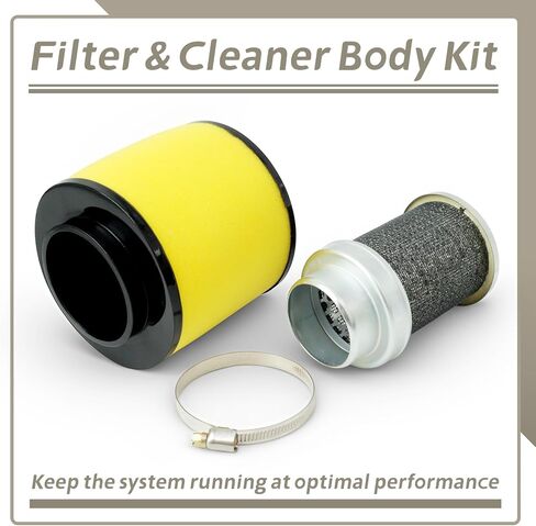 17254-HC5-900 Filter & Cleaner Body Compatible with Honda FourTrax 300 TRX300 TRX300FW 1993 1994 1995 1996 1997 1998 1999 2000 Replace 17211-HC5-970 17211-HM7-000 in Kuwait