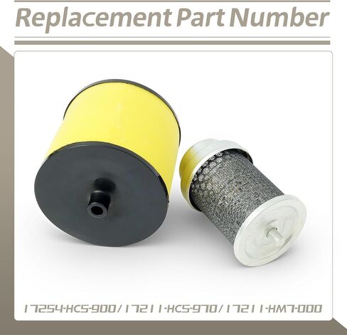 17254-HC5-900 Filter & Cleaner Body Compatible with Honda FourTrax 300 TRX300 TRX300FW 1993 1994 1995 1996 1997 1998 1999 2000 Replace 17211-HC5-970 17211-HM7-000 in Kuwait