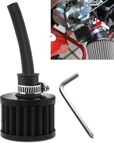 212cc Air Filter Valve Cover Breather Filter, Air Filter Exhaust Pipe Kit Compatible with Predator 196cc 6.5hp Coleman CT200U BT200X CT200U-EX Baja Warrior MB200 GX160 GX200 Mini Bike (Blue) in Saudi Arabia