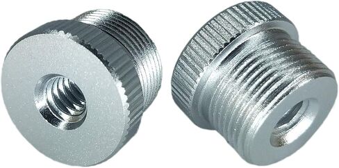 Female 1/4"-20 to 5/8"-27 Male Microphone Adapter for Microphone Stand and Camera Tripod 1 Piece in Saudi Arabia