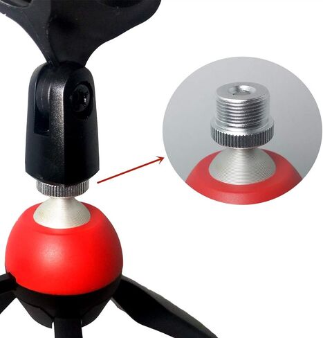 Female 1/4"-20 to 5/8"-27 Male Microphone Adapter for Microphone Stand and Camera Tripod 1 Piece in Saudi Arabia