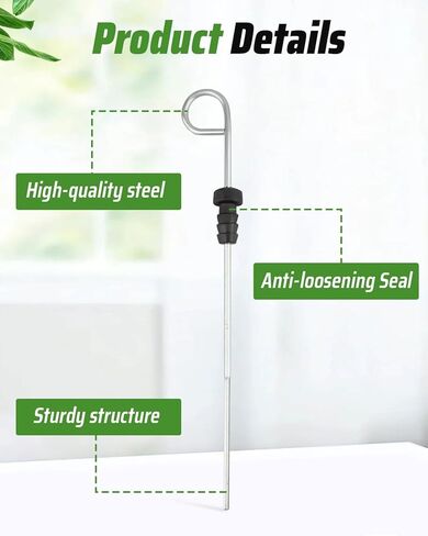 16851-36410 Engine Oil Dipstick Fit for Kubota Engine Z482 D722 DF752 WG750 WG752, Tractor Mower in Kuwait