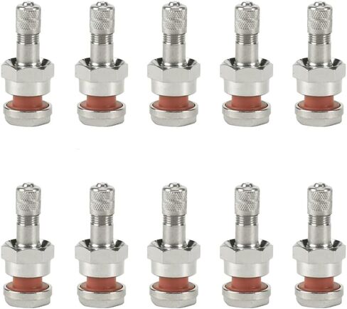 TR552 1.26 بوصة ساق صمام إطار شاحنة من الألومنيوم متري - عبوة من 10 قطع. VS-552-10، TV-552، TV552 in Kuwait