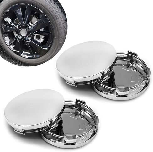 4PCS Car Wheel Center Caps, Center Caps for Rims, ABS Snap-in Vehicle Wheel Hub Cover, OD 60MM/2.36In ID 56MM/2.2In Modified Car Rim Cover Replacements for Most SUV Sedan Truck (Carbon Fiber) in Kuwait