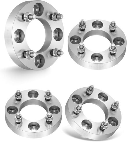 EVIL ENERGY 4x110 Wheel Spacers 74 Hub Bore M10x1.25 Stud Compatible with EZGO EZ GO Golf Cart Club Car ATV, 2 inch Lug Centric 4 pcs Wheel Spacer, Not Hubcentric Silver in Kuwait