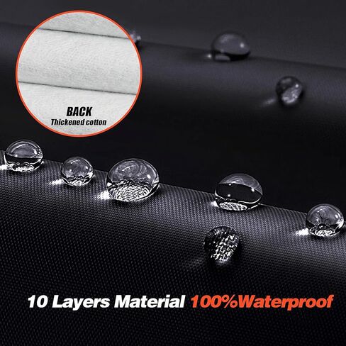 Car Cover Waterproof All Weather, Full Exterior Sedan Cover Universal Fit Chevrolet Impala, Chrysler 300 Series,Mercedes-Benz S-Class, BMW 7 Series, Porsche Panamera etc, See Chart(Length 204"-208"). in Saudi Arabia