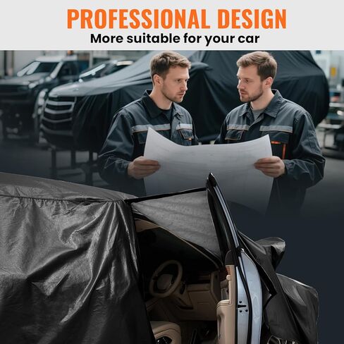 Car Cover Waterproof All Weather, Full Exterior Sedan Cover Universal Fit Chevrolet Impala, Chrysler 300 Series,Mercedes-Benz S-Class, BMW 7 Series, Porsche Panamera etc, See Chart(Length 204"-208"). in Saudi Arabia