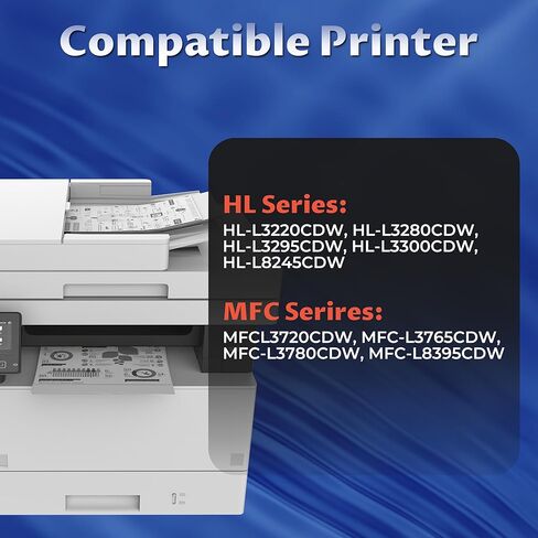 W.L.M TN229 Toner Cartridges High Yield MFC-L3720CDW MFC-L3780CDW Toner Compatible for Brother TN229 TN229XL Toner Cartridges for Brother HL-L3280CDW HL-L3220CDW HL-L3300CDW Printer(BK/C/M/Y,4 Pack) in Saudi Arabia