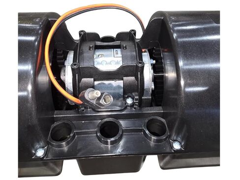 محرك منفاخ المبخر ذو العمود المزدوج DCMfaz TA0050026T 12 فولت - بديل OEM للناقل، عبر/الهواء، الهواء المسدس - يناسب أنظمة RE-11 RE-20 RE-21 HVAC، ويحل محل TA0050026M in Kuwait