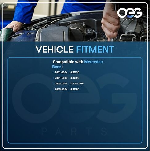 OEG Parts New Front Passenger Side Right RH Power Window Regulator W/Motor Compatible with Mercedes-Benz SLK230 1998 1999 2000, 88066 M462951 WL44244 1707200846 1707201246 748-709 125-58671R in Kuwait