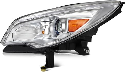 Headlight Assembly Fit 2013-2017 for Enclave Driver Side Headlight Chrome Housing Amber Reflector 84026394 in Kuwait