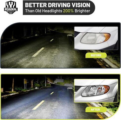 Headlights W/Bulbs for 01-07 Dodge Caravan/01-07 Chrysler Town Country/01-03 Chrysler Voyager/01-02 Grand Voyager (Fit Short Wheel Model Only) in Saudi Arabia