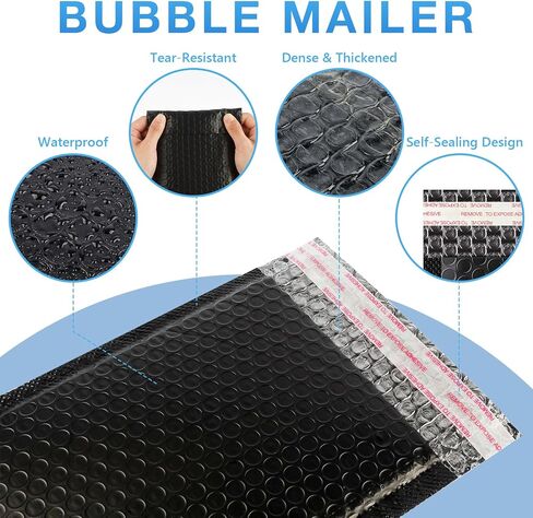 Fayoo 244Pcs Trading Card Shipping Supplies Kit, 60 Waterproof Bubble Mailers with 120 Professional Card Shipping Protectors, Mailing Kit for Sports Cards, Graded Slabs, TCG, Postcards & Sells in Saudi Arabia