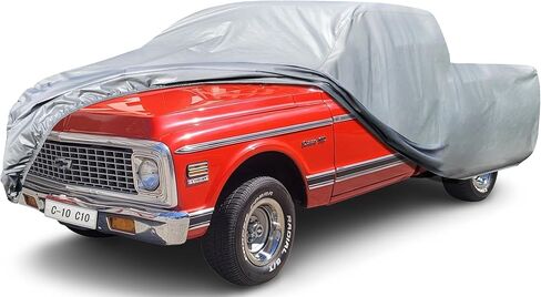 GUNHYI Chevrolet Truck Cover Custom Fit Chevrolet C-10 C10 Waterproof All Weather, Heavy Duty Pickup Truck Cover Outdoor Sun UV Rain Snow Dust Wind Protection. in Saudi Arabia