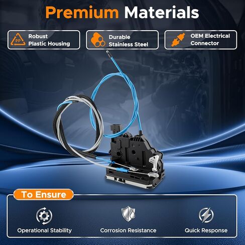 Sliding Door Lock Actuator Compatible with RAM ProMaster Cargo Van 1500 2500 3500 2019 2020 2021 2022 2023 2024 2025, Right Passenger Side Replaces 68226180AI in Kuwait