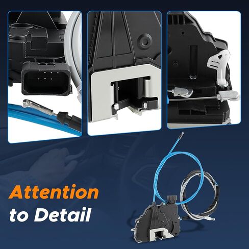 Sliding Door Lock Actuator Compatible with RAM ProMaster Cargo Van 1500 2500 3500 2019 2020 2021 2022 2023 2024 2025, Right Passenger Side Replaces 68226180AI in Kuwait