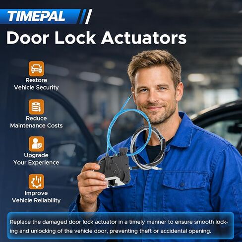 Sliding Door Lock Actuator Compatible with RAM ProMaster Cargo Van 1500 2500 3500 2019 2020 2021 2022 2023 2024 2025, Right Passenger Side Replaces 68226180AI in Kuwait