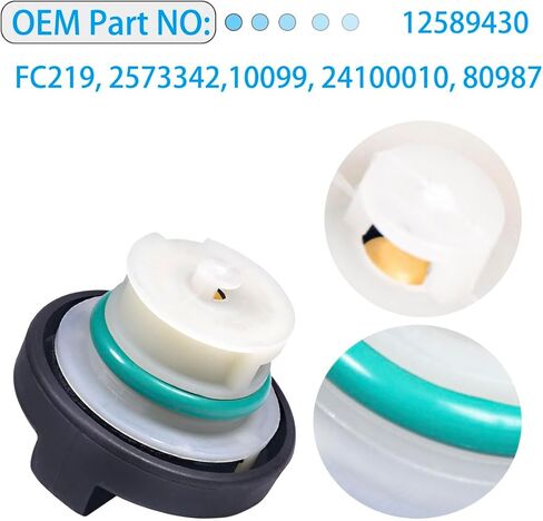 FC219 12589430 Engine Oil Cap,Oil Filler Cap Compatible With Chevy GMC Cadilla Saturn Pontiac Buick Oldsmobile,1992-2011;12573342,10099,24100010;2.0L2.2L2.4L3.4L3.5L3.8L3.9L4.3L4.8L5.3L6.0L8.1L in Saudi Arabia