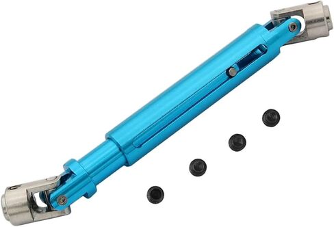 for Aluminium Drive Shaft Joint 103-150mm Compatible with Axial SCX10 AX10 Tamiya CC01 D90 RC4WD TF2 1/10 RC Rock Crawler(Dark Grey) in Saudi Arabia