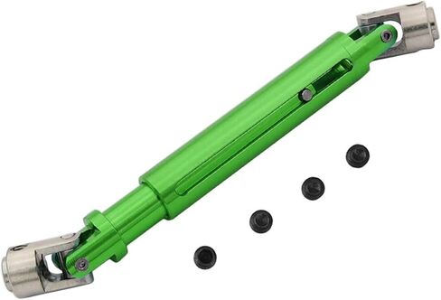 for Aluminium Drive Shaft Joint 103-150mm Compatible with Axial SCX10 AX10 Tamiya CC01 D90 RC4WD TF2 1/10 RC Rock Crawler(Dark Grey) in Saudi Arabia