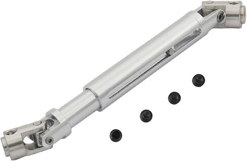 for Aluminium Drive Shaft Joint 103-150mm Compatible with Axial SCX10 AX10 Tamiya CC01 D90 RC4WD TF2 1/10 RC Rock Crawler(Dark Grey) in Saudi Arabia