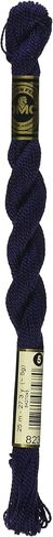 DMC Pearl Cotton Skeins Size 5-27.3 Yds: Dark Navy Blue in Kuwait