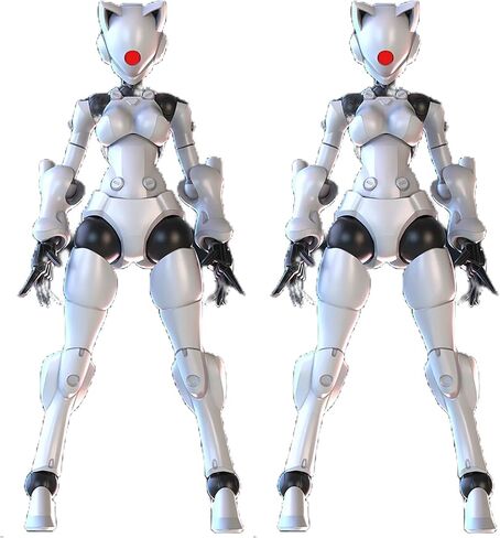 ARDENTIS & Sheik main 3MIN-A Project 1/18 Model Kit Mecha XenoDash White 2PCS / 3.75 بوصة مجموعة نماذج الراتنج الصغيرة الحجم القابلة للجمع لعبة شخصية فريدة من نوعها هدية لعمر المهرجان 15+ in Kuwait