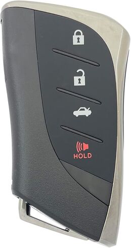 Smart Key Fob Shell Case Replacement Fits for Lexus ES250 ES300h ES350 ES350h LS500 LS500h GX460 2020 2021 2022 Keyless Entry Car Remote Cover (4 Button) in Saudi Arabia