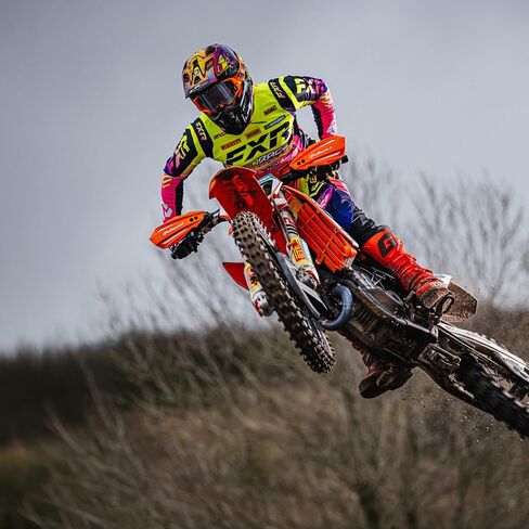 مجموعة أذرع Polisport Pivot غير القابلة للكسر - تناسب: KTM Freeride (2014-2017) KTM SX85 (2013-2025) Motocross (MX/Enduro) أذرع الفرامل/القابض، مركب متين، شكل OEM، سهل التركيب، رمادي ناردو in Kuwait