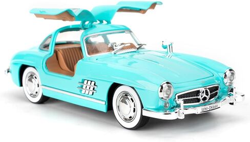 سيارات لعبة WAKAKAC متوافقة مع سيارات موديل 300SL بمقياس 1:22، مركبات مصبوبة قابلة للسحب، سيارات قابلة للتجميع مع أصوات وأضواء للأطفال الأولاد والبنات والكبار، هدية حمراء in Kuwait