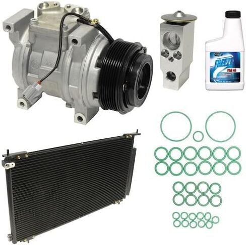A/C Compressor Kit with Condenser - Compatible with 2002-2006 Honda CR-V in Kuwait