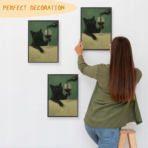 GUMITOON Diamond Art Kits for Adults-Cat Full Drill Diamond Dots Paintings for Beginners, Round 5D Paint with Diamonds Pictures Gem Art Painting Kits DIY Crafts Kits 12"x16" QCY-156 in Saudi Arabia