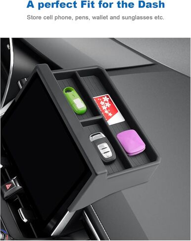 صينية تخزين لوحة القيادة CDEFG لـ 2026 Toyota Corolla Cross منظم شاشة 10.5 بوصة لـ 2026 Toyota Corolla Accessories شاشة خلف الشاشة صندوق تخزين صينية لوحة القيادة in Kuwait