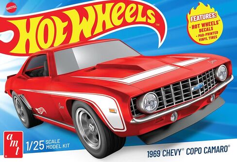 Hot Wheels 1969 Chevy Camaro COPO AMT Model Kit in Saudi Arabia