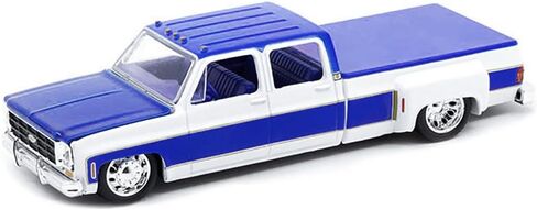1977 Cheyenne Super 30 Pickup Truck White and Blue LA Limited Edition to 10560 Pieces Worldwide 1/64 Diecast Model Car by M2 39000-MJS05 in Saudi Arabia