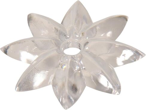The Hillman Group 54094 Clear Star Rosette, 1-1/2-Inch, 16-Pack in Saudi Arabia