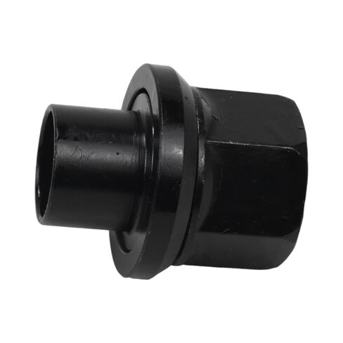 20PCS M22x1.5x19mm 33mm Two-Piece Sleeve Flanged Wheel Nuts M22-1.5 Replacement for Freightliner Kenworth Peterbilt Heavy Duty Truck Steel Dual Wheels in Saudi Arabia