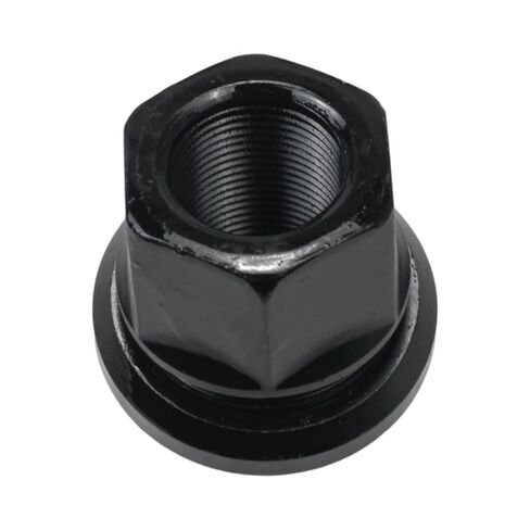 20PCS M22x1.5x19mm 33mm Two-Piece Sleeve Flanged Wheel Nuts M22-1.5 Replacement for Freightliner Kenworth Peterbilt Heavy Duty Truck Steel Dual Wheels in Saudi Arabia
