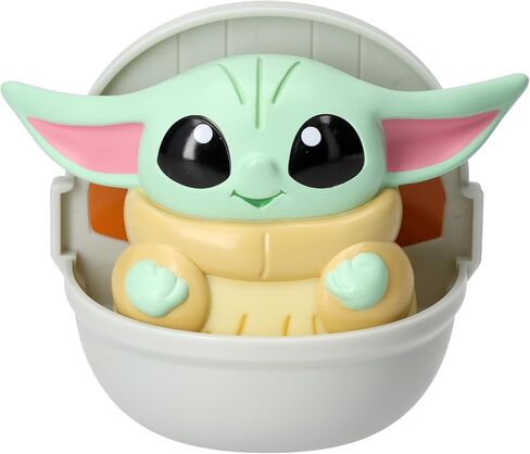 DecoSet® STAR WARS: غلاف الكعكة الماندالوريان، يتميز بحامل عربة الأطفال الإسفنجي من Grogu، وتزيين الكعك القابل للتجميع لأعياد الميلاد والاحتفالات، وآمن للطعام، ومتين in Kuwait