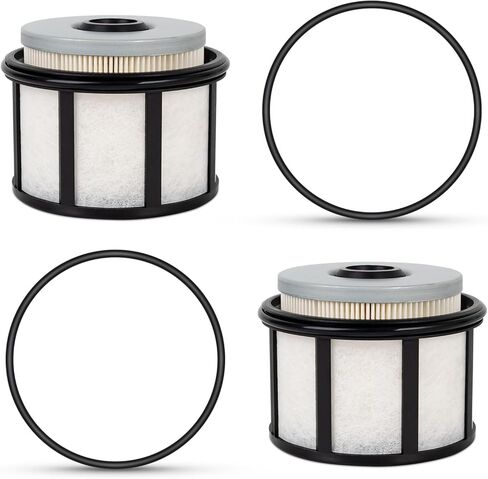 Keycci FD4596 Fuel Filter for 7.3L Diesel, Compatible with 1999-2003 Ford E350 F250 F350 F450, 2000-2003 E450 Excursion, 2002-2003 E550 Super Duty, Replaces FD-4596 F81Z9N184AA (2 Pack) in Saudi Arabia