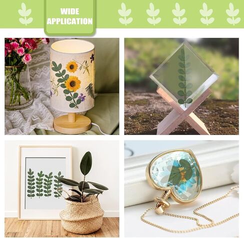 Natural Pressed Dried Leaves for Resin Crafts Embellishment, 42PCS Real Dry Prickly Leaves for Resin Art DIY Craft Card Scrapbooking Candle Making Phone Case Home Decoration in Kuwait