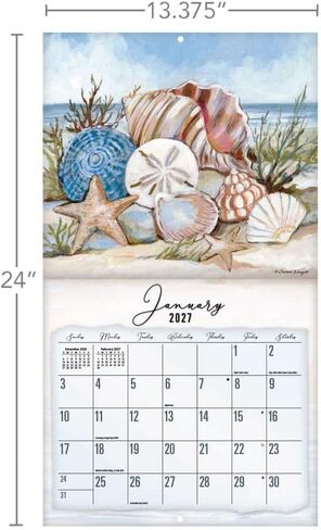 Coastal Shores 2027 Wall Calendar by Susan Winget in Kuwait