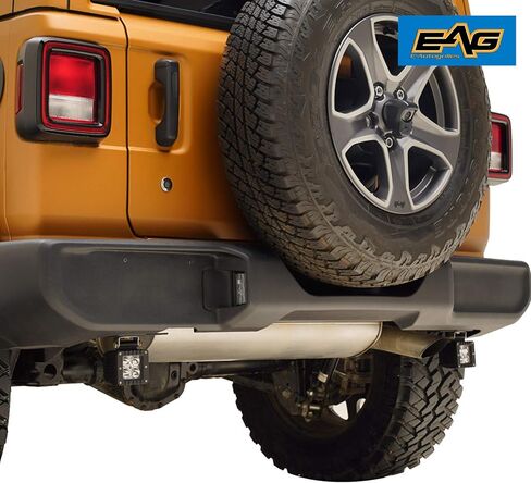 EAG 20W 2x2 LED Pod Light Mount Fit for 2018-2021 Wrangler JL / 2020-2021 Gladiator JT Rear Bumper Mount in Saudi Arabia