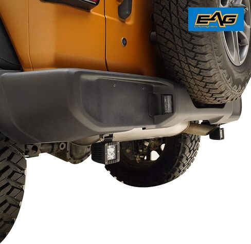 EAG 20W 2x2 LED Pod Light Mount Fit for 2018-2021 Wrangler JL / 2020-2021 Gladiator JT Rear Bumper Mount in Saudi Arabia