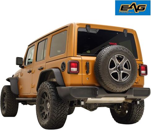 EAG 20W 2x2 LED Pod Light Mount Fit for 2018-2021 Wrangler JL / 2020-2021 Gladiator JT Rear Bumper Mount in Saudi Arabia