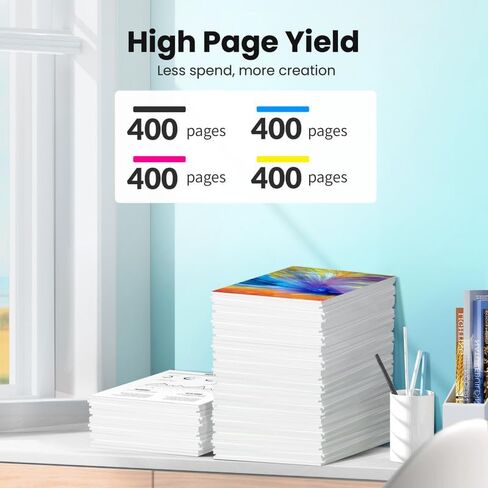 LC3013 Ink Cartridges BK/C/M/Y 5-Pack High Yield LC3013XL LC3013BK LC3011 LC3011BK Compatible for Brother Ink Cartridges LC 3013 Up to 400 Pages Work for MFC-J497DW MFC-J491DW MFC-J895DW MFC-J690DW in Saudi Arabia