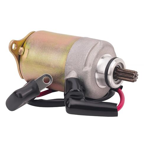 محرك بدء التشغيل متوافق مع محرك GY6 125cc 150cc 4 Stroke 152QMI 157QMJ Scooter Moped ATV Go-Kart مثل Baja، JMstar، Jonway، Lance، NST، Peace، Roketa، Sunl، Tank، TNG، Vento، VIP، Taotao in Kuwait